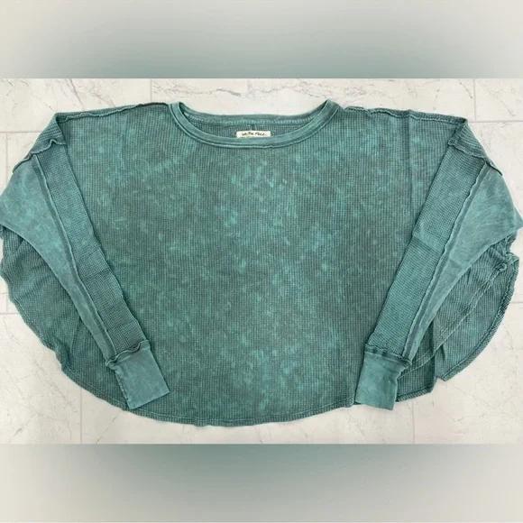 NEW Free People Microphone Drop Thermal Top - Picture 10 of 12